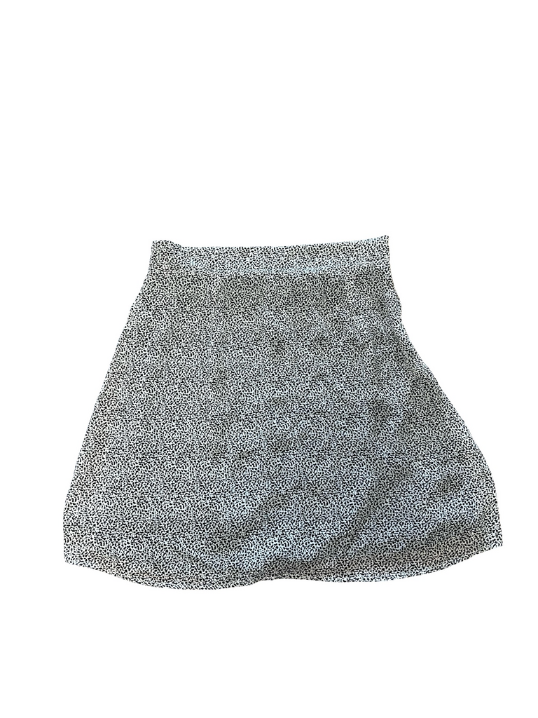 Large Sienna Sky Women's Black and White Patterned Skirt
