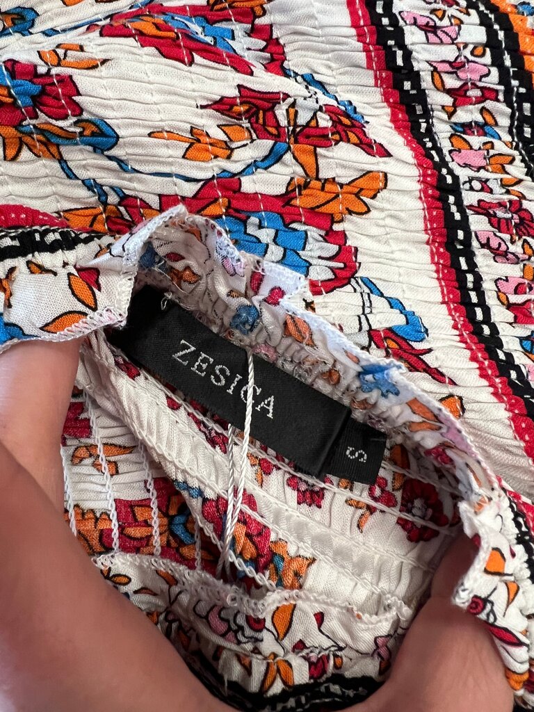 Small Zesica Floral Maxi Dress