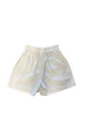 Small Women's White Pleated Shorts