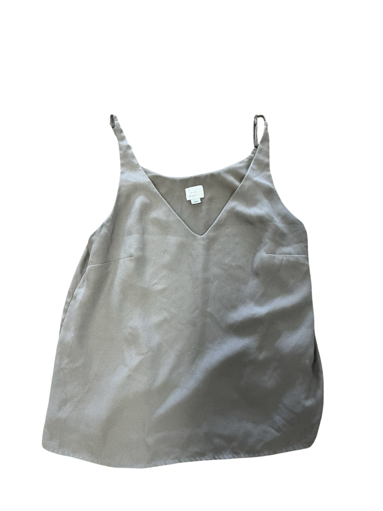 Small Taupe A New Day Women's V-Neck Cami Top