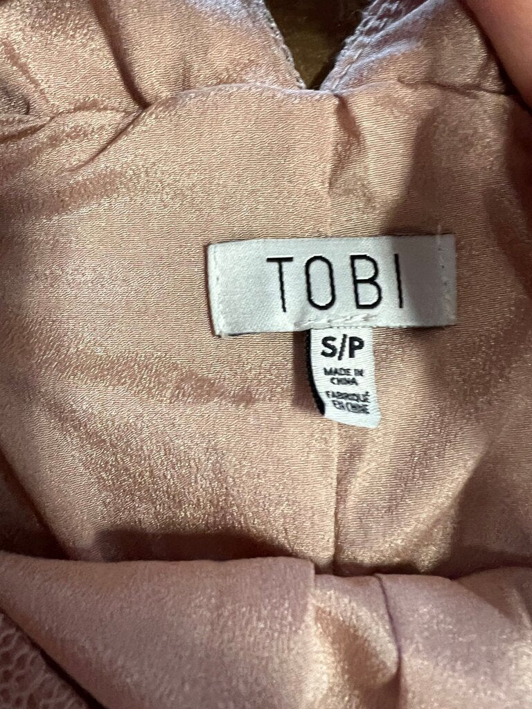 Small Lilly Pink Tobi Lace Detail Romper
