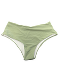 Small ZAFUL Green High-Waisted Bikini Bottoms