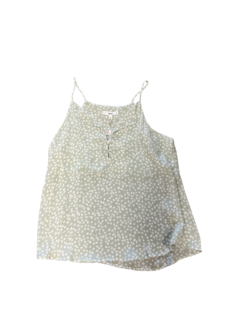 Small Mine Women's Light Green Patterned Top