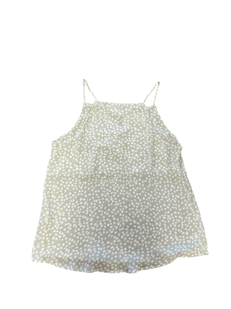 Small Mine Women's Light Green Patterned Top