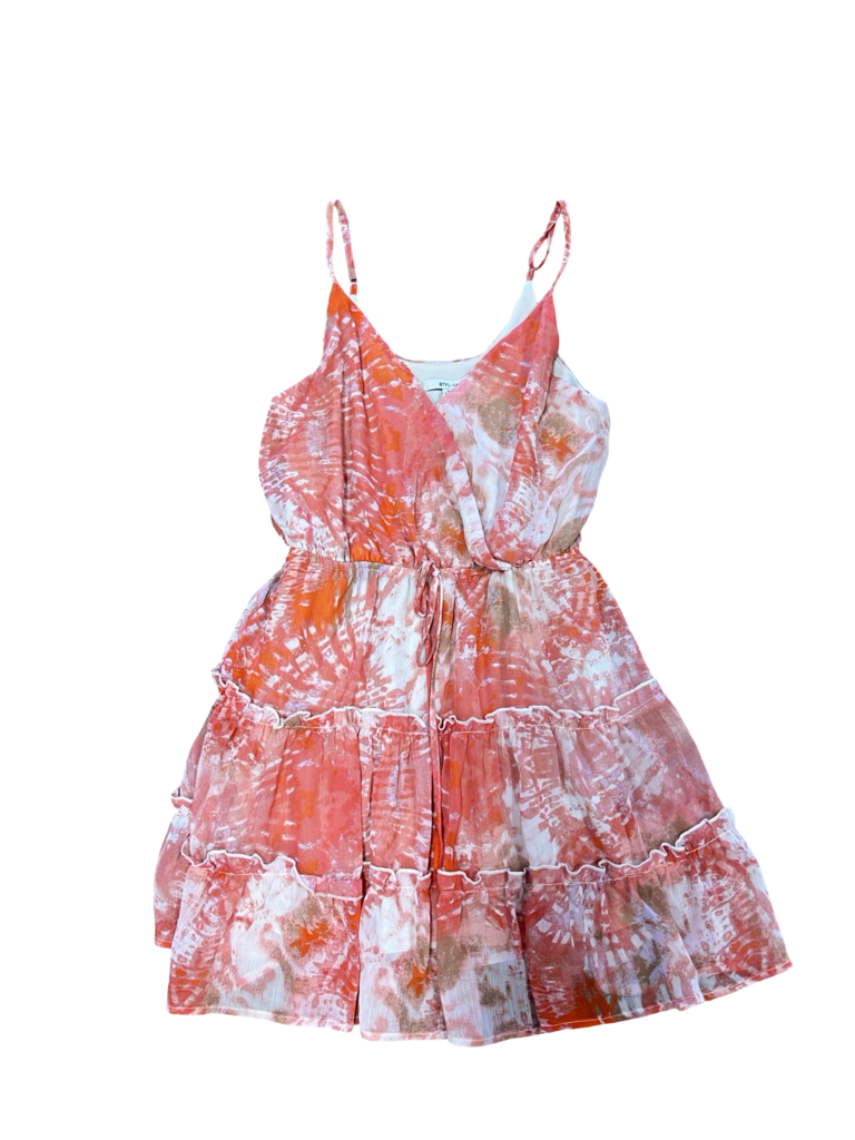 Medium BTFL-life Women's Tie-Dye Dress
