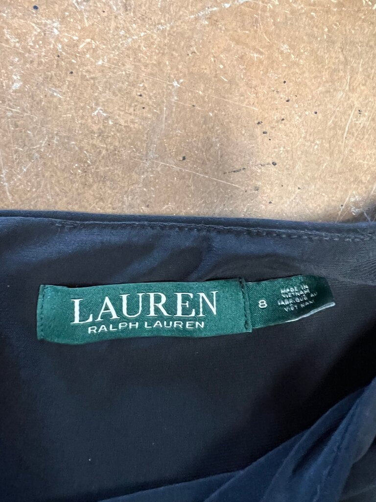 Size 8 Lauren Ralph Lauren Off-Shoulder Jumpsuit