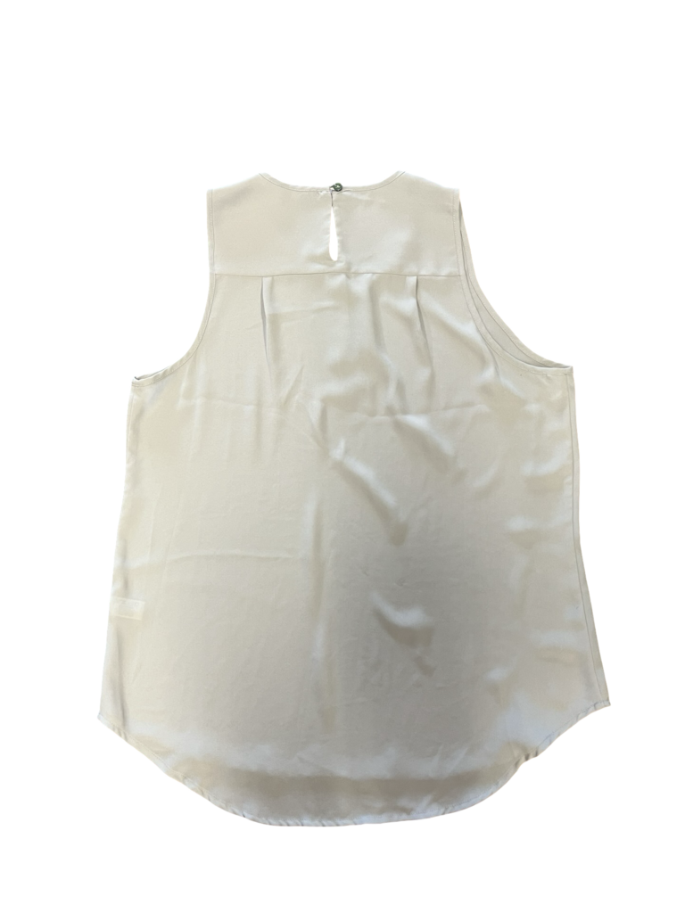 Medium Violet + Claire Gray Sleeveless Top