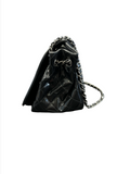 Chanel Vinyl Lipstick Accordion Flap Bag
