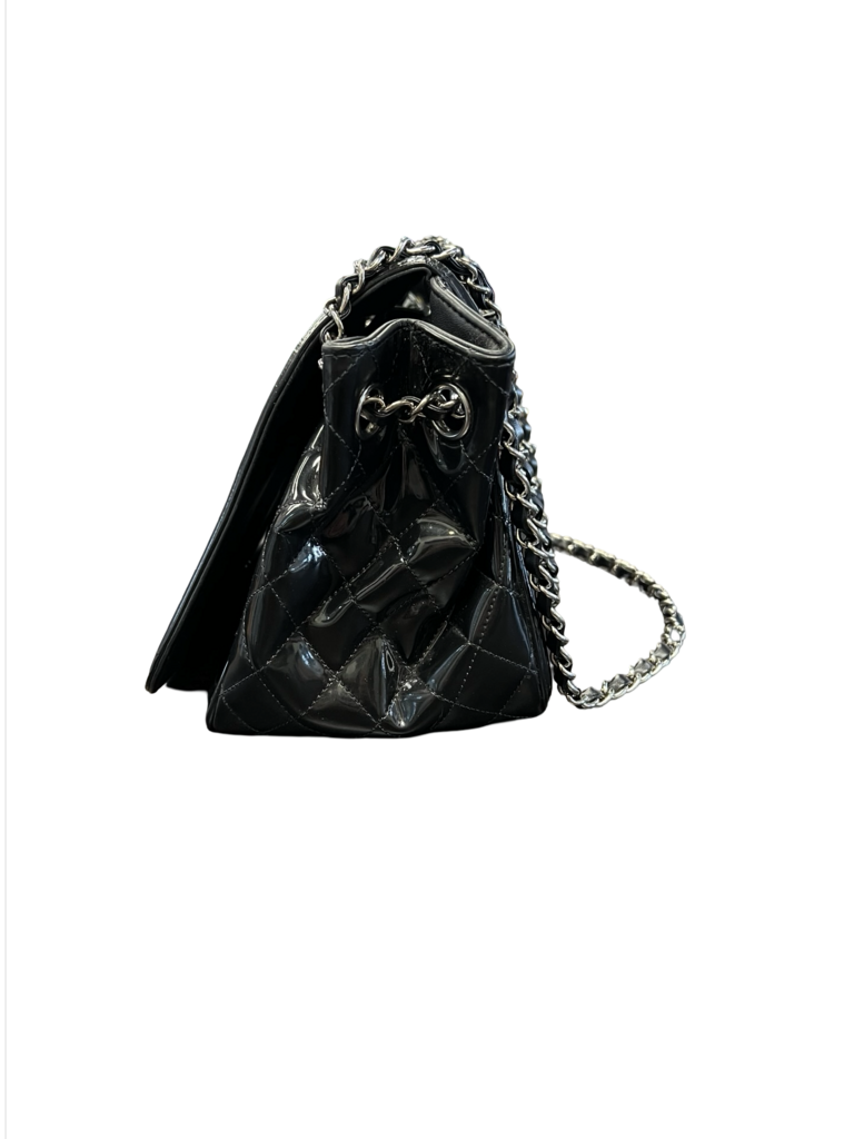 Chanel Vinyl Lipstick Accordion Flap Bag