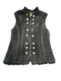 Size XS- King Ranch Black Vest