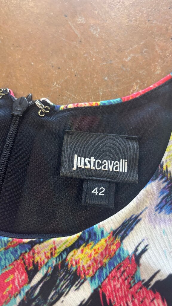 Medium Just Cavalli Abstract Print Dress