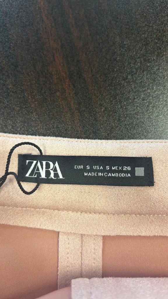 Size 4 ZARA Women's Pink Skirt