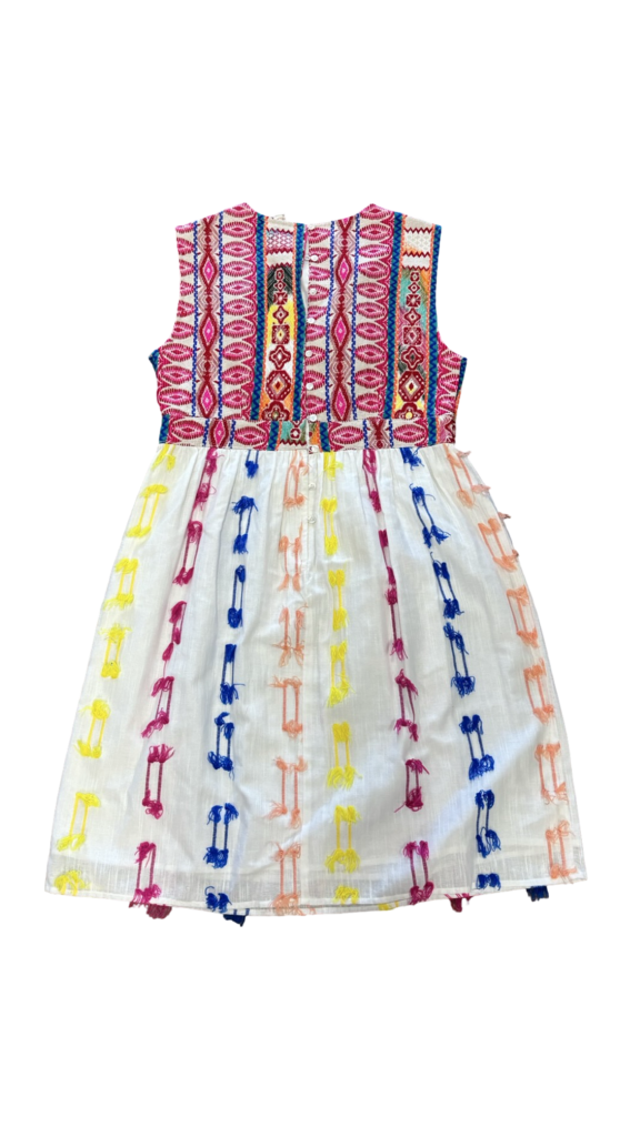 Small Uncle Frank Colorful Embroidered Dress