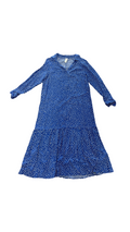 Medium H&M Blue Maxi Dress with Polka Dots