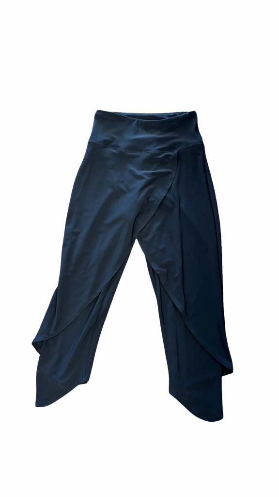 Size 4 Sympli Women's Dark Gray Wrap Pants