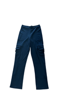 Size 4 Navy Blue Sympli Women's Cargo Pants