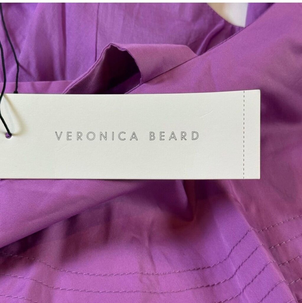 Veronica Beard Pink Ruffled Maxi Dress