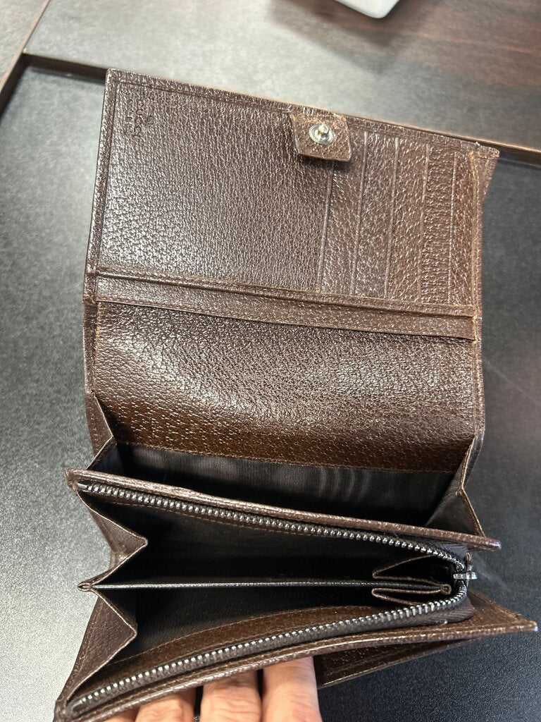 Gucci Brown Leather Wallet