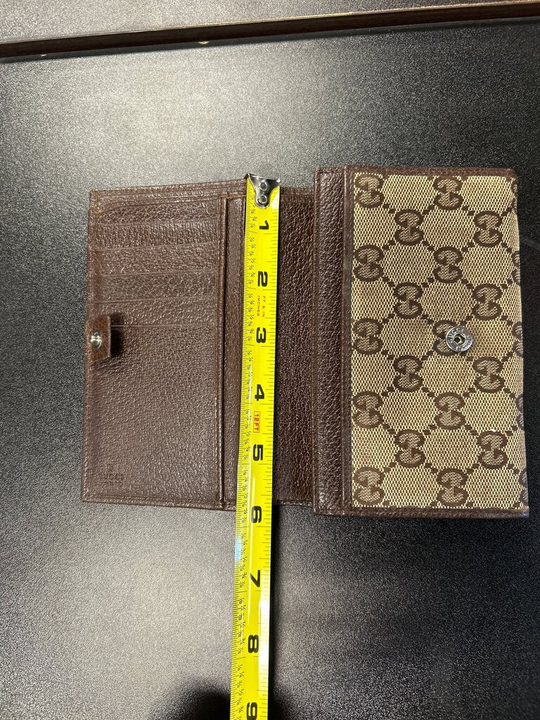 Gucci Brown Leather Wallet