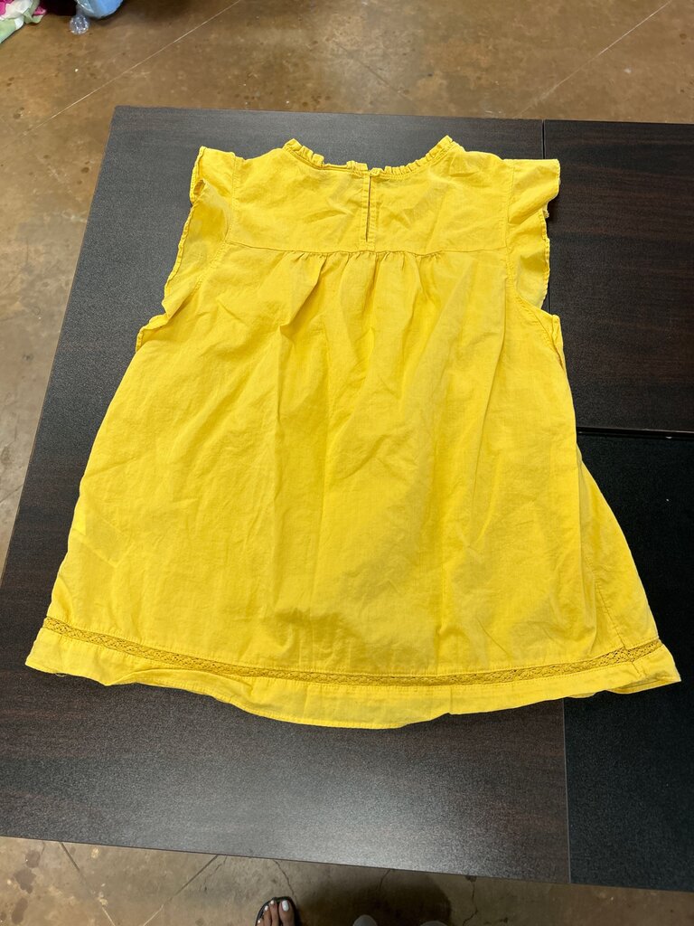 Yellow Ruffled top