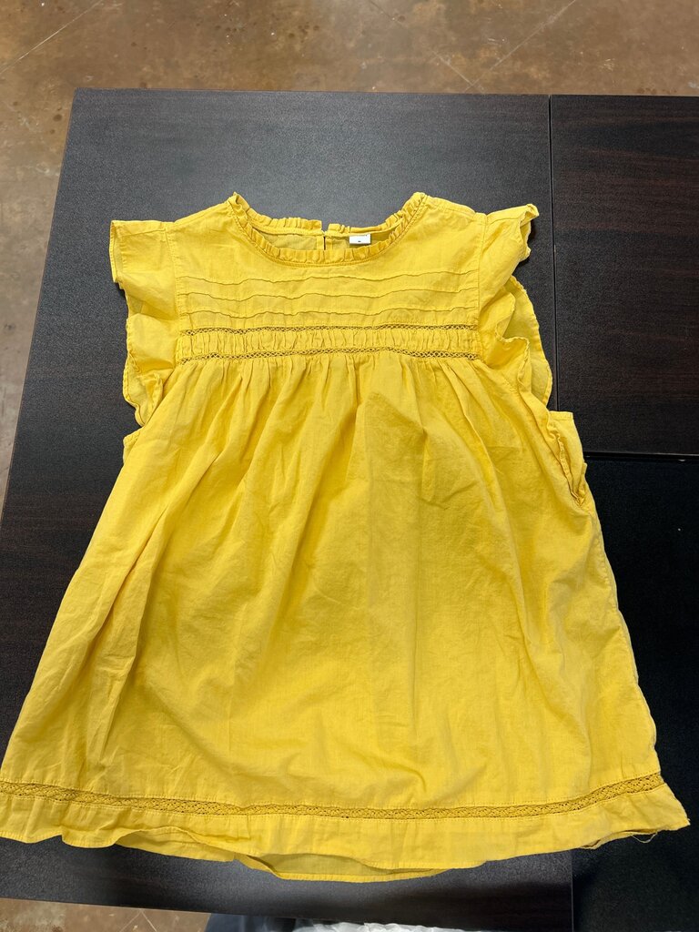 Yellow Ruffled top