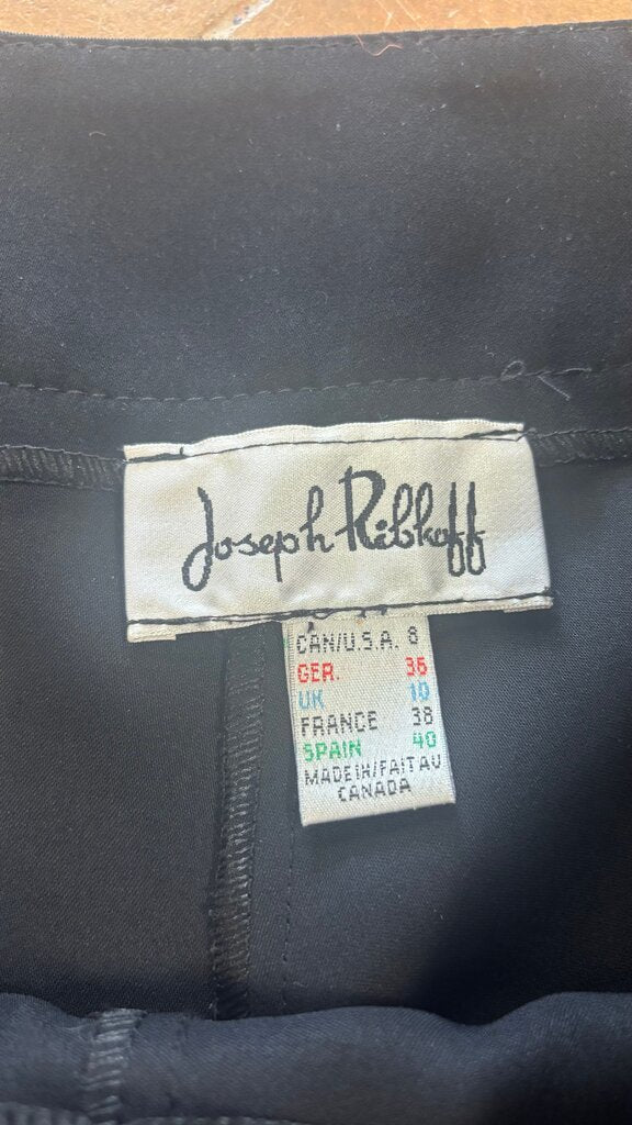 Size 8 Joseph Ribkoff Black Culottes