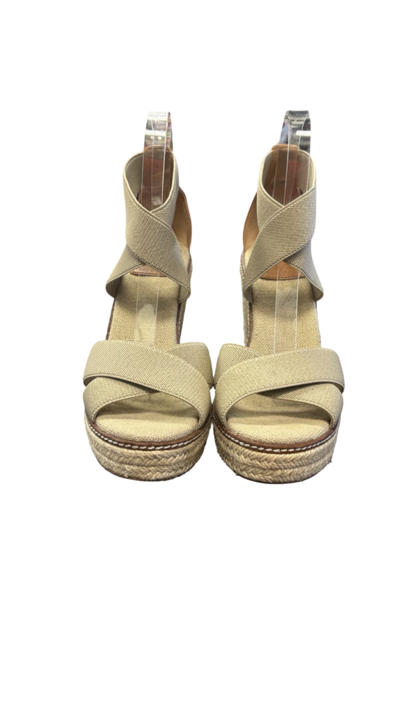 Size 8.5 Tory Burch Adonis Espadrille Wedge Sandals
