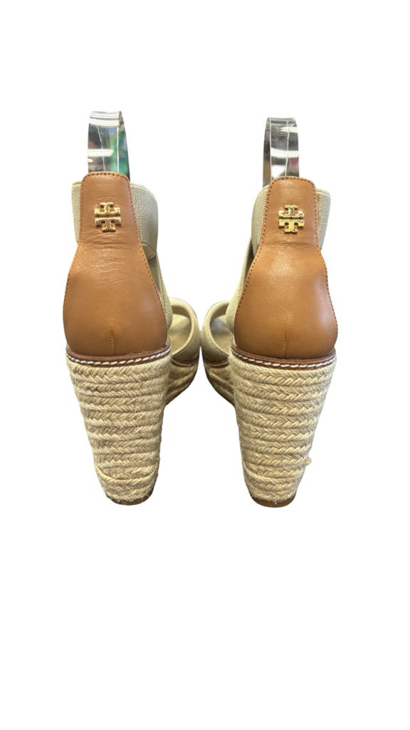 Size 8.5 Tory Burch Adonis Espadrille Wedge Sandals
