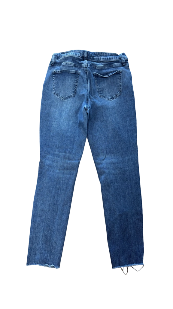 Size 10 Copper Hash High Rise Ankle Skinny Jeans