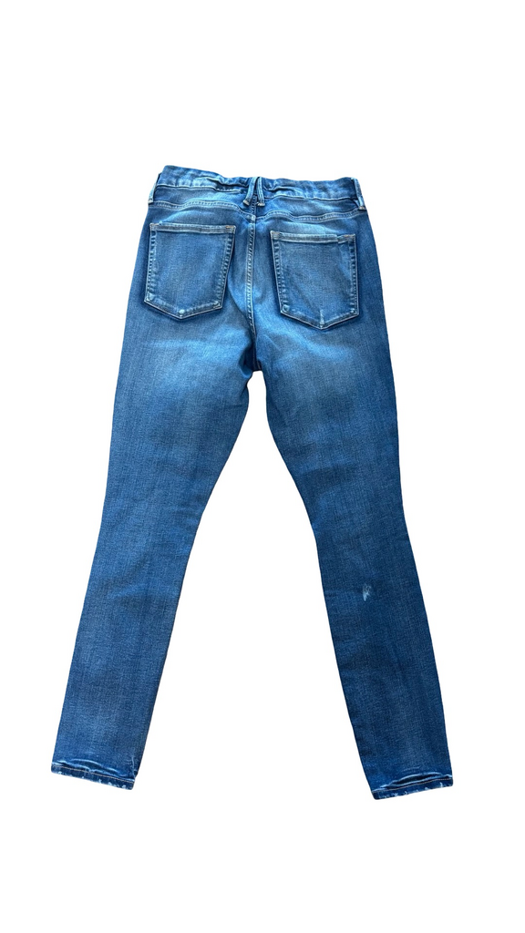 Size 8 Good American Blue Skinny Jeans