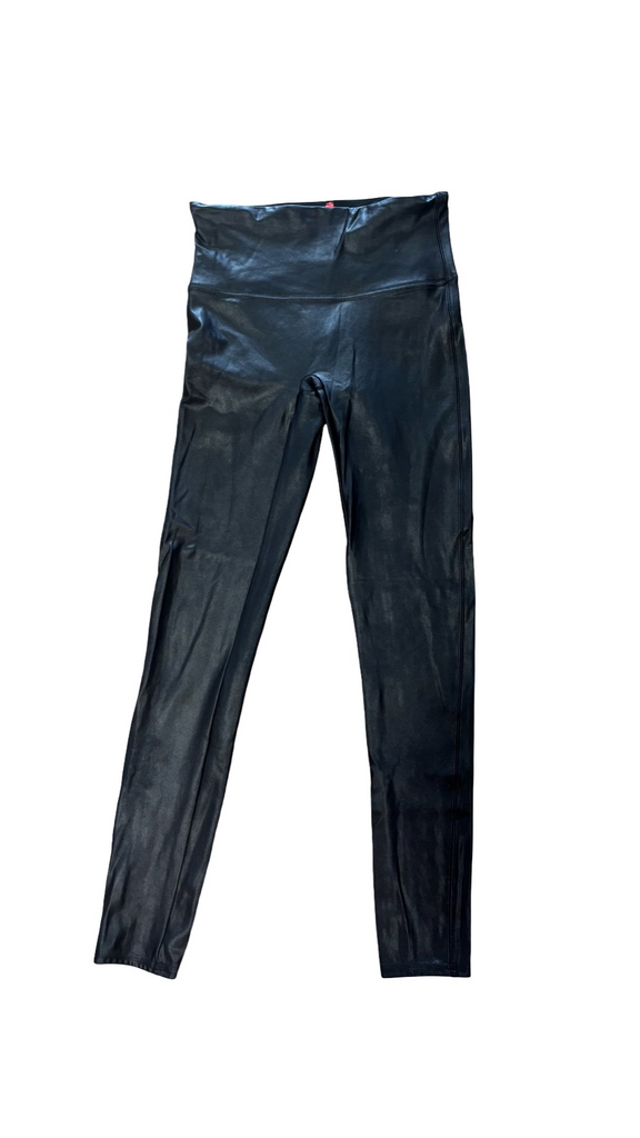 Large Spanx Faux Leather Leggings