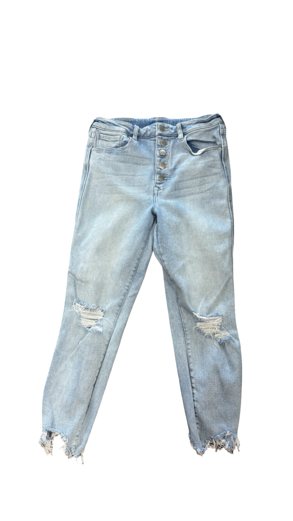 Size 29 Dear John Women's Distressed Light Wash Jeans