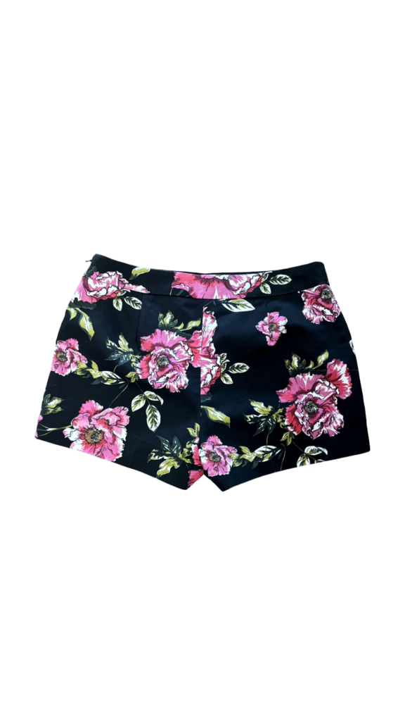 Size 6 Floral Print Shorts by Express