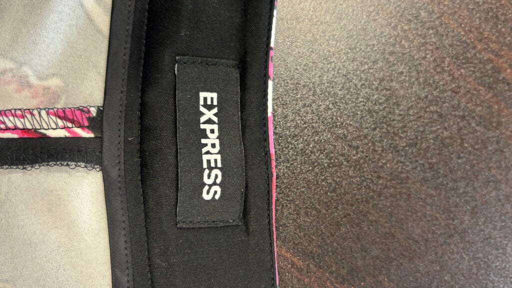 Size 6 Floral Print Shorts by Express