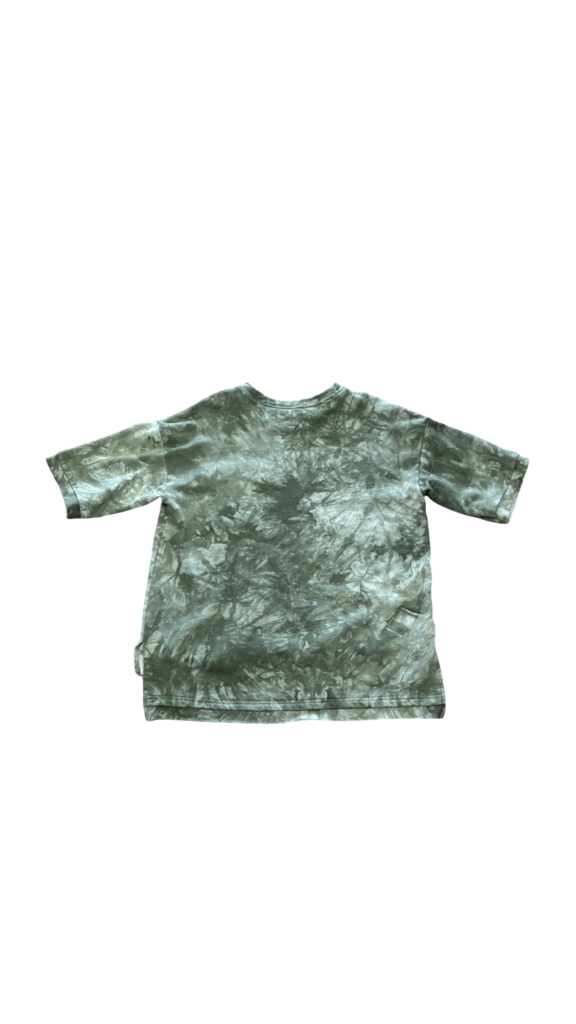 Small KARLIE Green Tie-Dye Short Sleeve T-Shirt