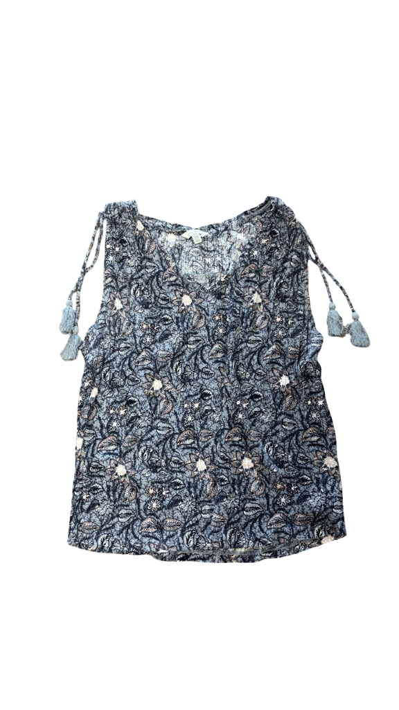 Medium Lucky Brand Floral Print Top