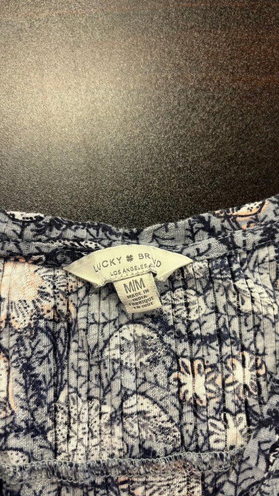Medium Lucky Brand Floral Print Top