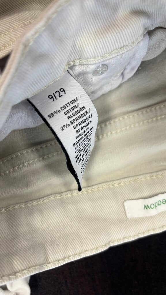 Size 29 Women's White Denim Shorts