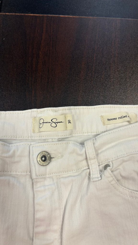 Size 30 Jessica Simpson Women's White Shorts