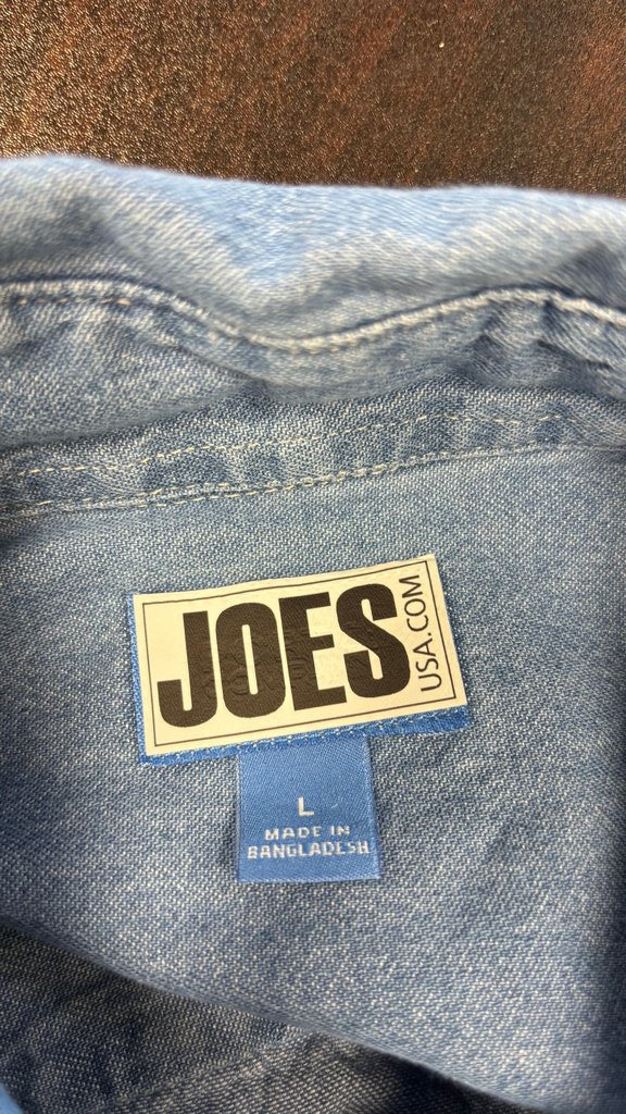 Large Joes Denim Button-Up Shirt