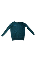 Small &merci Teal V-Neck Sweater