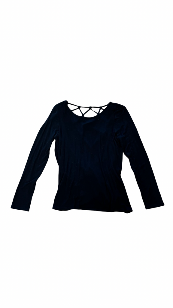 Medium Venus Women's Long Sleeve Black Top