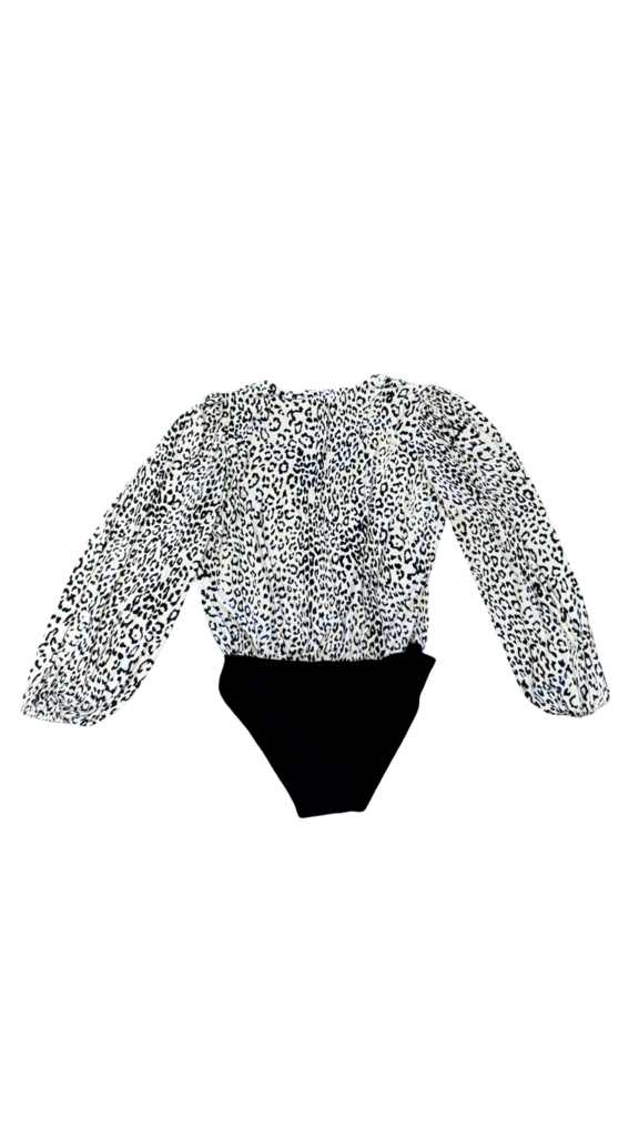 Medium WAYF Leopard Print Bodysuit
