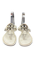 Size 8.5 Tory Burch Women's White Sandals