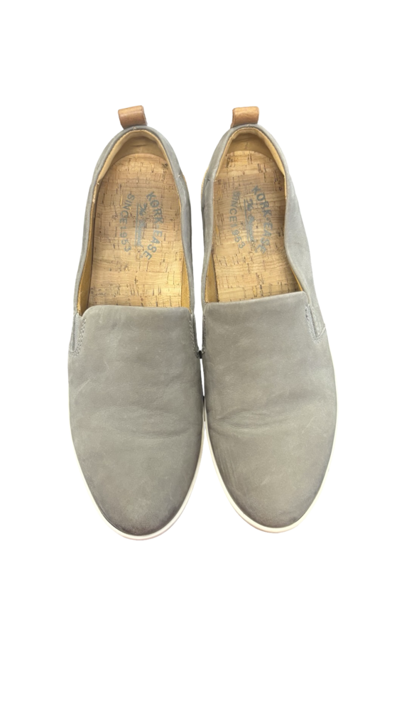 Size 8 Kork Ease Casual Grey Slip-On Shoes