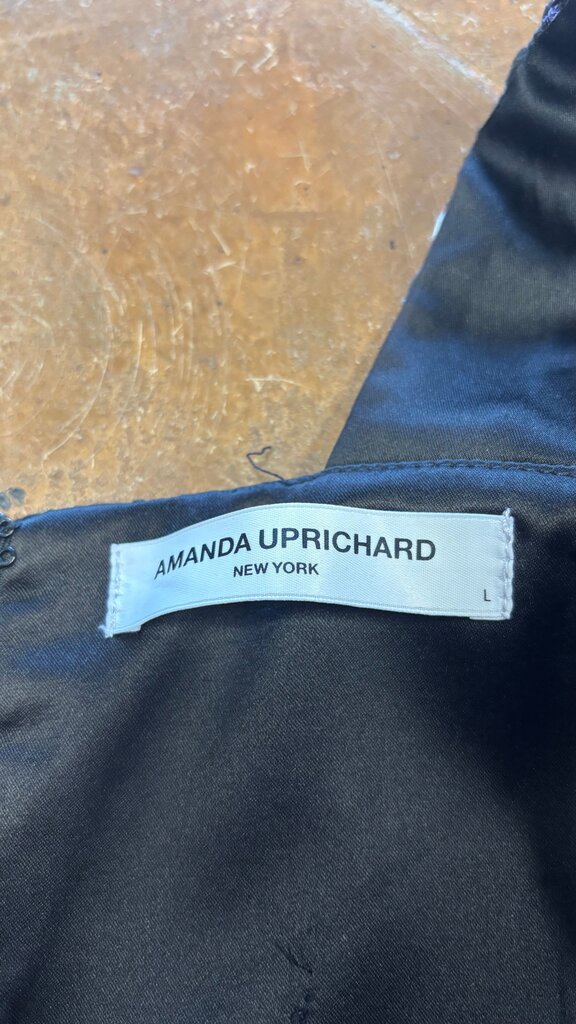 Large Amanda Uprichard Ace Dress in Tinsel