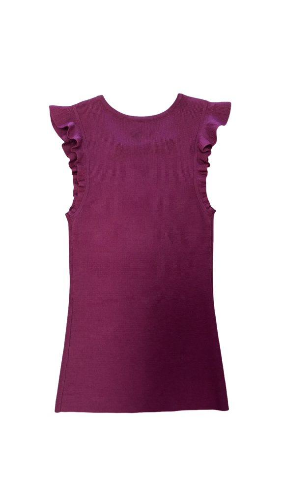 Medium Ronny Kobo Ruffled Sleeve Top