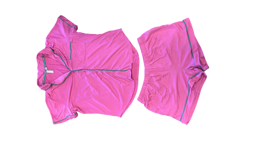 Medium Joyspun Pink Pajama Set with Shorts