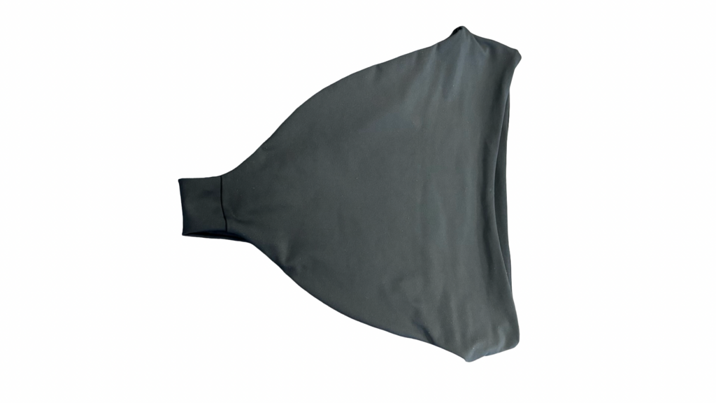 Large SKATIE Black Highwaisted Swim Bottom