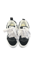 Size 11.0 Kids Vans Black and White Sneakers